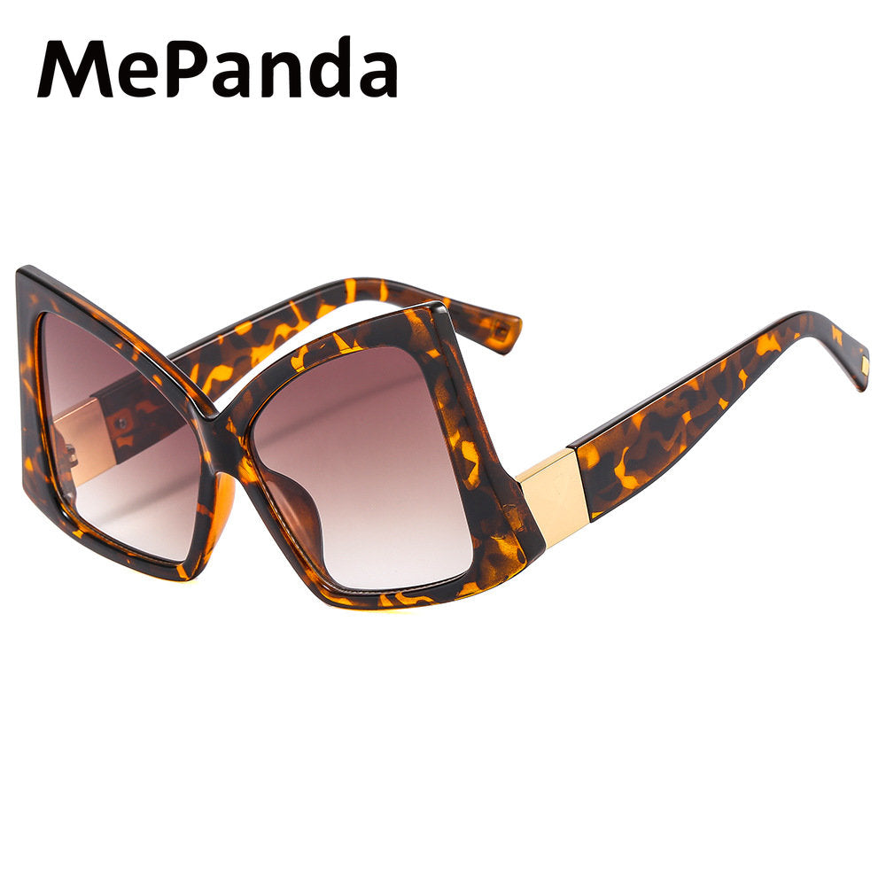 Men's Large Frame Cat Eye Sunglasses for Outdoor Sports