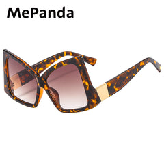 Men's Large Frame Cat Eye Sunglasses for Outdoor Sports
