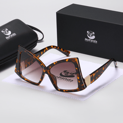 Men's Large Frame Cat Eye Sunglasses for Outdoor Sports