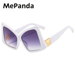Men's Large Frame Cat Eye Sunglasses for Outdoor Sports