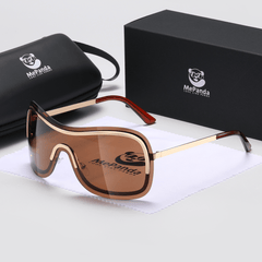 MePanda Men's Metal Hip Hop Sunglasses