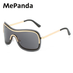 MePanda Men's Metal Hip Hop Sunglasses