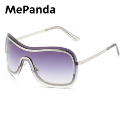 MePanda Men's Metal Hip Hop Sunglasses