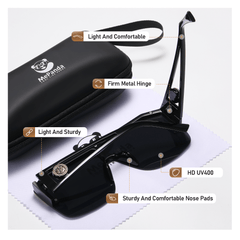Men's Large Frame Sunglasses UV Protection Outdoor Photography