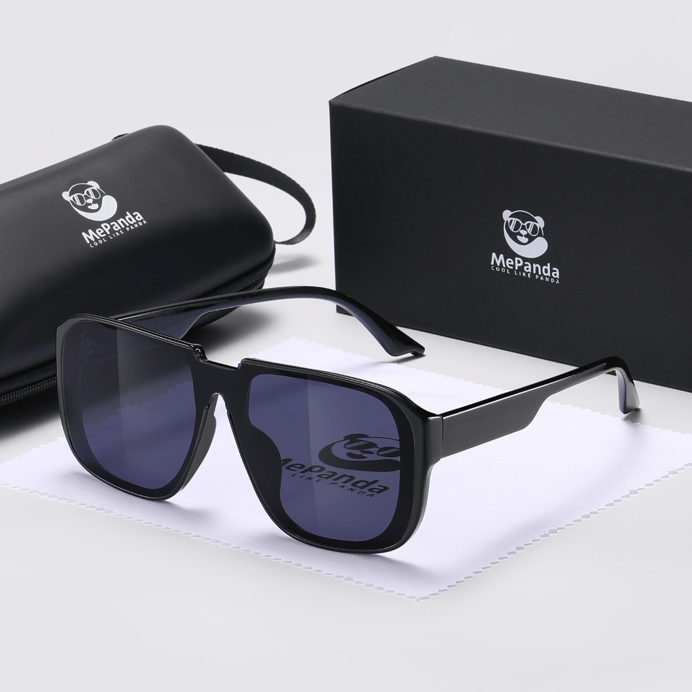 Men's Large Frame UV Resistant Sunglasses for Outdoor Photography