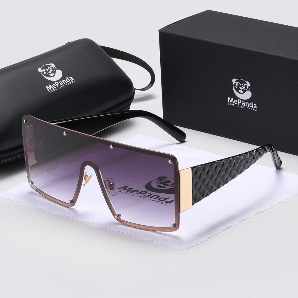 Men's Large Frame Sunglasses UV Protection for Outdoor Photography