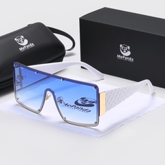 Men's Large Frame Sunglasses UV Protection for Outdoor Photography
