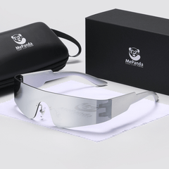 MePanda Rimless Punk Style Sunglasses Unisex Sports