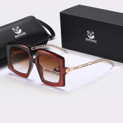 Men's Large Frame Sunglasses Sun Protection Decorative Accessories