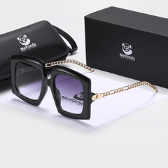 Men's Large Frame Sunglasses Sun Protection Decorative Accessories