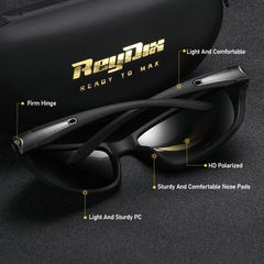 ReyDix Polarized Sunglasses for Men Women Outdoor Activities