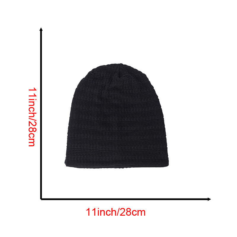 Retro Cotton Brimless Hat Adjustable Cuff