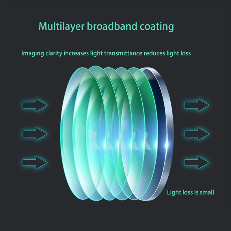 High Power Portable Telescope with 150X Zoom HD Clarity Night Vision