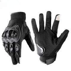 Breathable Touchscreen Motorcycle Gloves Anti Slip Hard Knuckles Protection