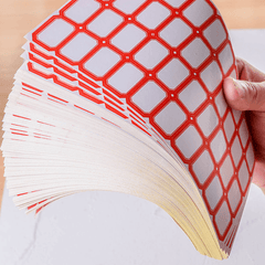 400 PCS Self-adhesive Label Stickers for Marking Name and Classification