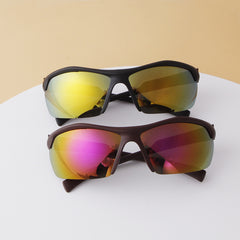 Men's Half Frame Sports Sunglasses UV 400