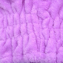 Bow Hair Drying Cap Coral Fleece Towel Women's Soft Absorbent Shower Cap