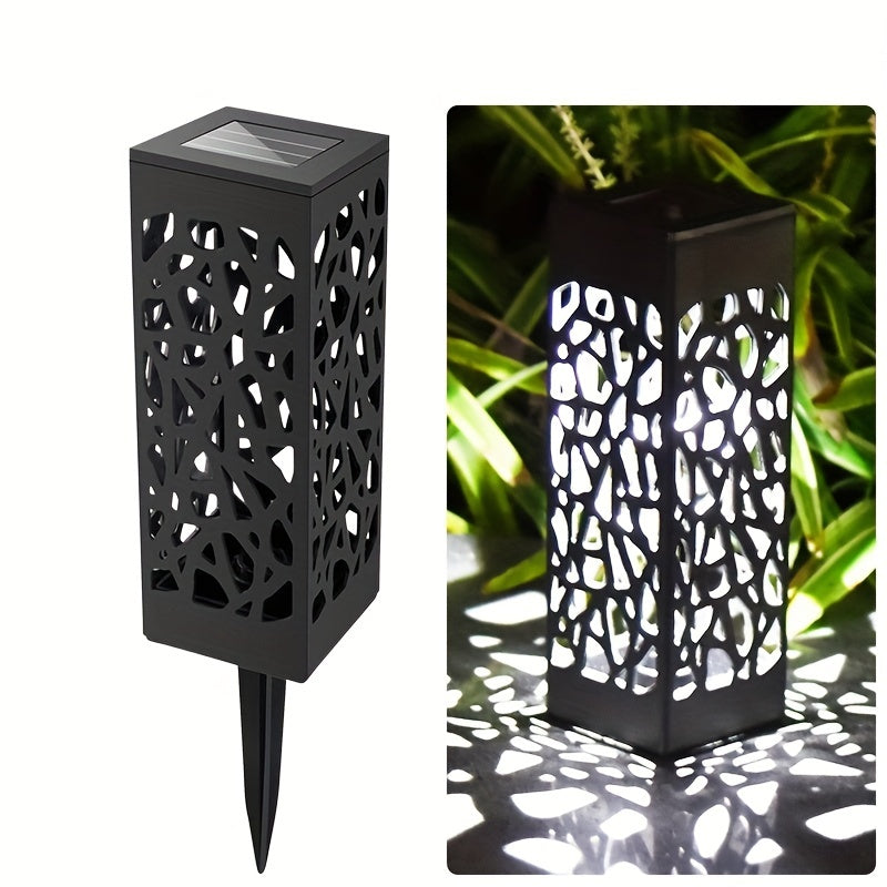 6pcs Solar Landscape Lights Waterproof Outdoor Lighting