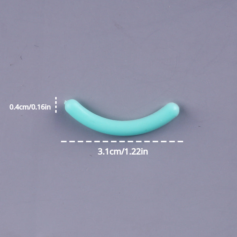 Eyelash Curler Refill Pad Silicone Rubber Replacement with Storage Box