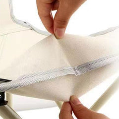 Portable Camping Chair with Carry Bag and Side Pocket