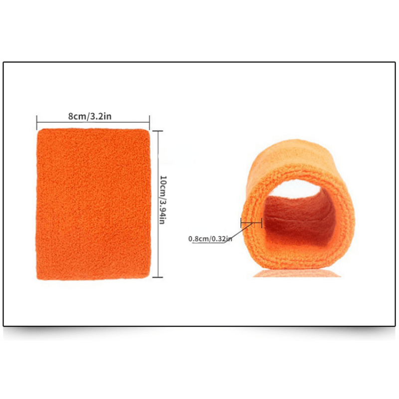Sports Wrist Guard Sweat Absorbing Towel Wrist Band - Basketball & Badminton