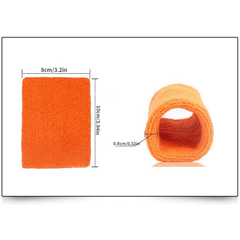Sports Wrist Guard Sweat Absorbing Towel Wrist Band - Basketball & Badminton