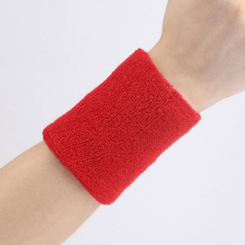 Sports Wrist Guard Sweat Absorbing Towel Wrist Band - Basketball & Badminton