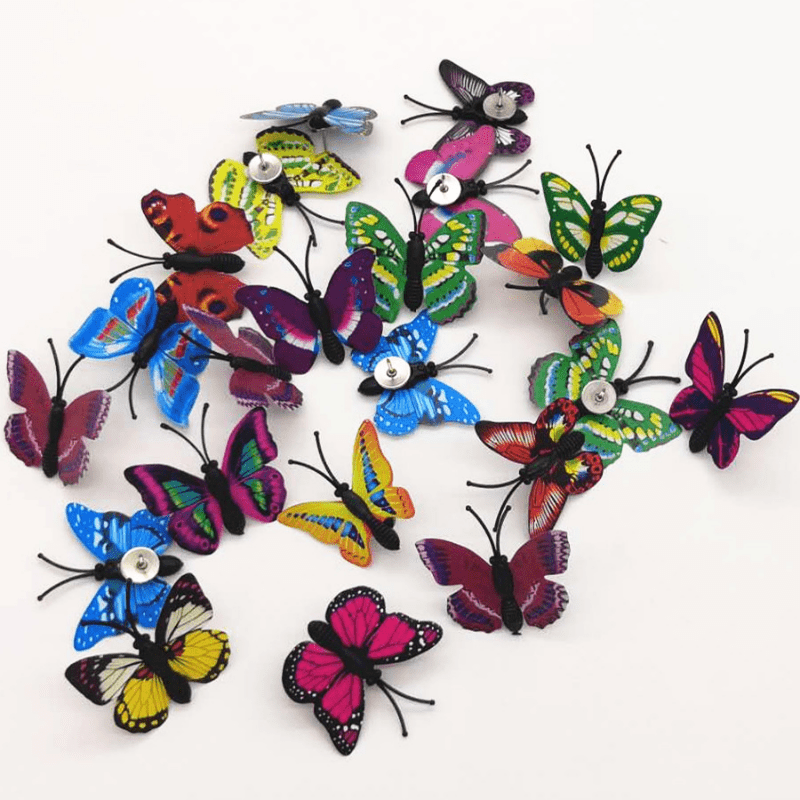 30pcs Butterfly Push Pins Cork Board Wall Decoration DIY