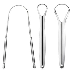 Metal Tongue Scraper Stainless Steel Cleaner