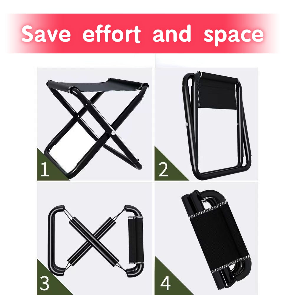 Portable Folding Stool for Camping Fishing Hiking