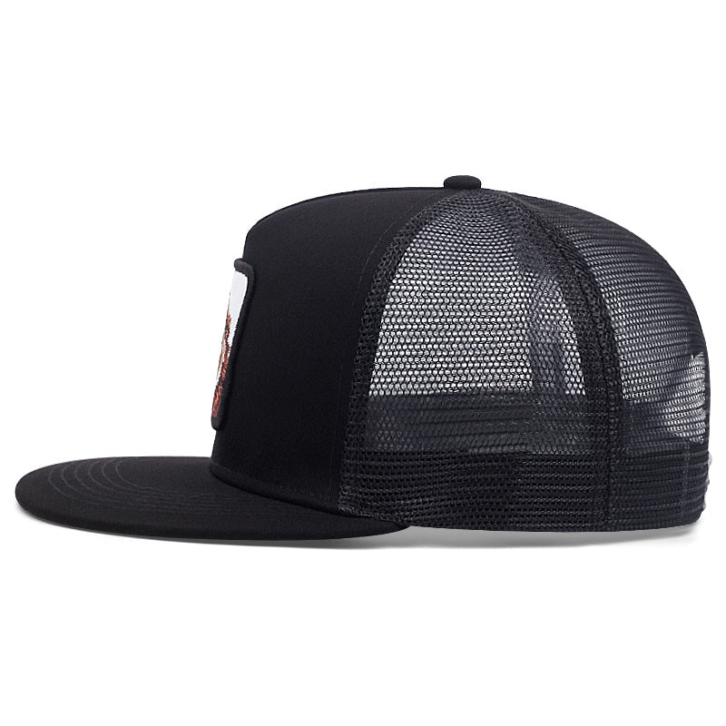 Unisex Breathable Baseball Cap With Lion Pattern