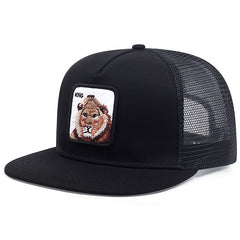 Unisex Breathable Baseball Cap With Lion Pattern