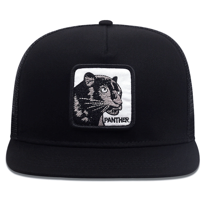 Unisex Sunshade Breathable Baseball Cap with Animal Painter