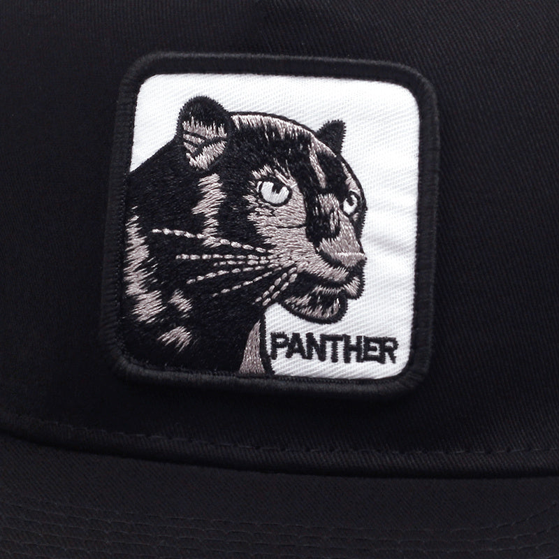 Unisex Sunshade Breathable Baseball Cap with Animal Painter