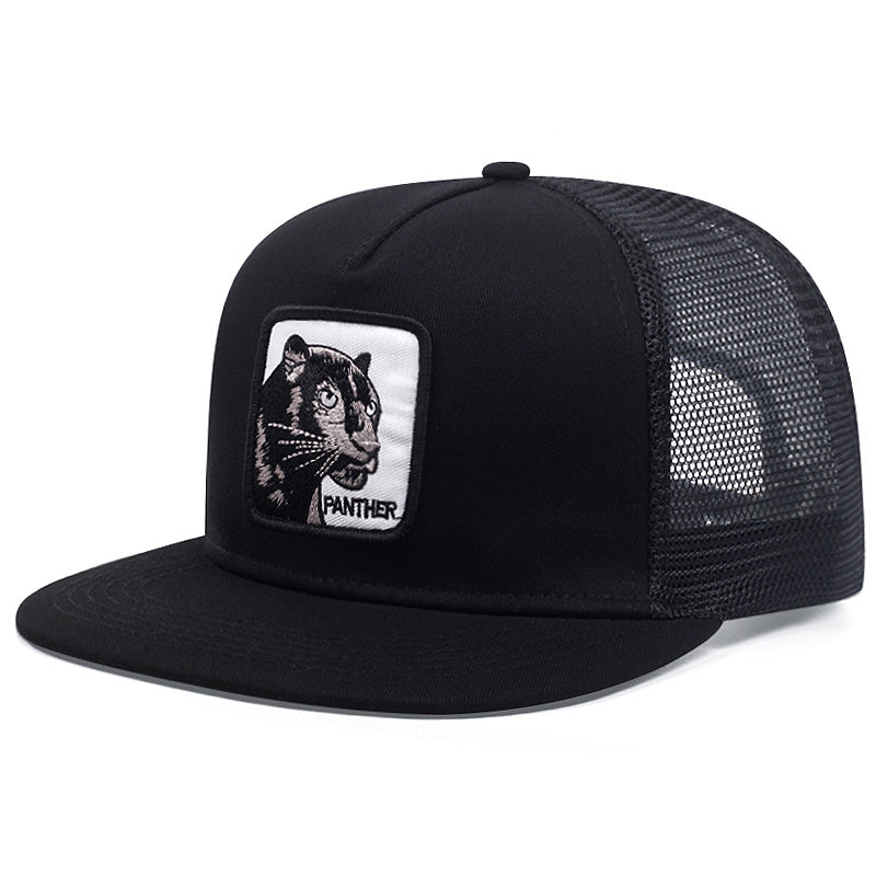 Unisex Sunshade Breathable Baseball Cap with Animal Painter