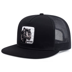 Unisex Sunshade Breathable Baseball Cap with Animal Painter