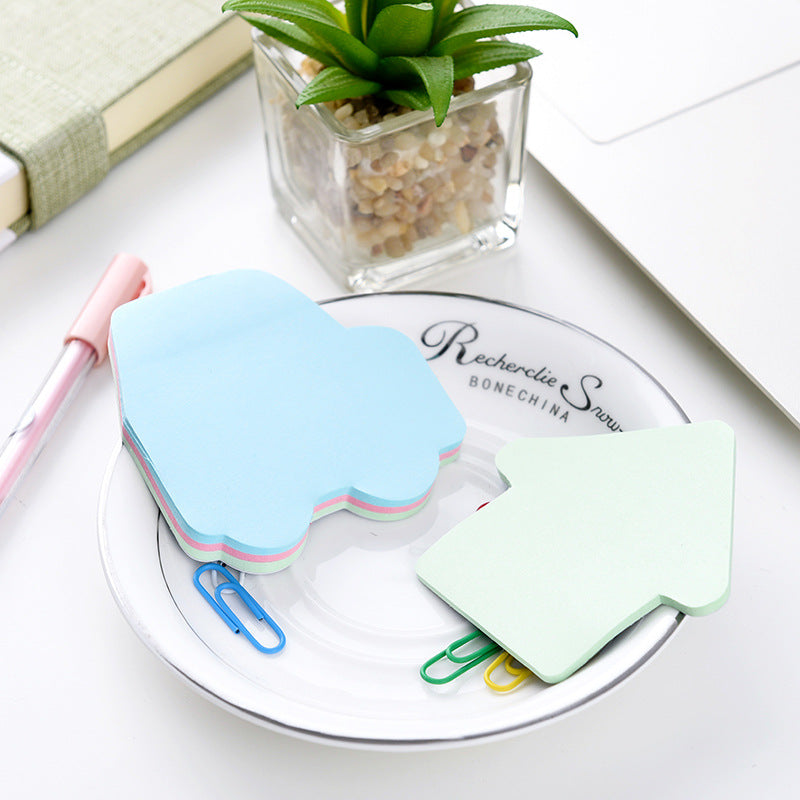 100pcs Creative Colour Sticky Notes Memo Pad Diary Stationary Flakes Scrapbook