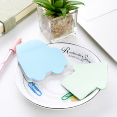 100pcs Creative Colour Sticky Notes Memo Pad Diary Stationary Flakes Scrapbook