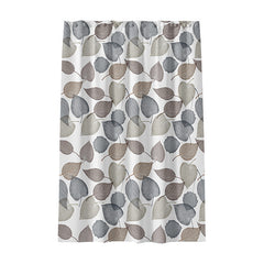 Waterproof Leaves Pattern Shower Curtain