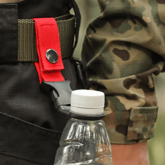 4pcs Hanging Buckles Nylon Water Bottle Hook Clips for Outdoor Camping
