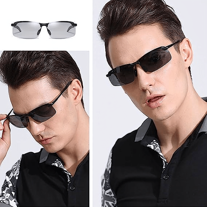 Polarized Men's Sunglasses Anti Glare UV400 Protection
