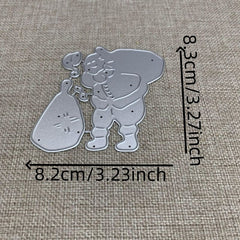 Piggy Craft Metal Cutting Dies for Christmas Scrapbook Paper Craft