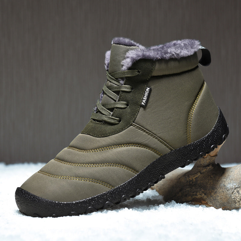 Men's Waterproof Snow Boots for Hiking Trekking Winter