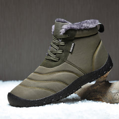 Men's Waterproof Snow Boots for Hiking Trekking Winter