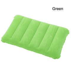 PVC Flocked Inflatable Nap Pillow for Camping