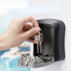 Portable Combination Lockbox For House and Car Keys