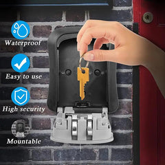 Portable Combination Lockbox For House and Car Keys