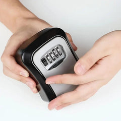 Portable Combination Lockbox For House and Car Keys