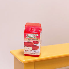 Mini Milk Box Fruit & Milk Decorative Gadget Food Game Model Prop