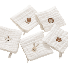 Summer Baby Drooling Towel, High Value, Thin, 6-Layer Gauze